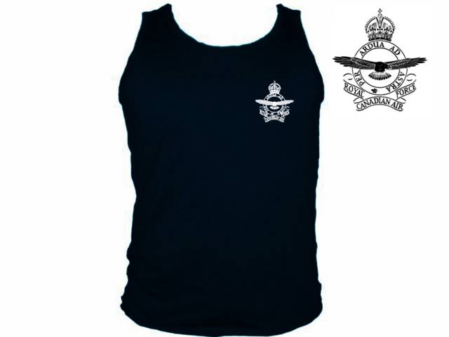 Canadian army Royal Canadian air forces gym muscle tank top 2XL